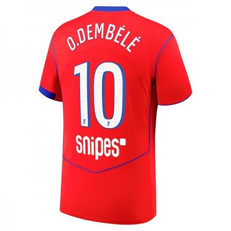 Maglia Paris Saint-Germain O. Dembele 10 Terza Divisa 2025-26 Maglia Paris Saint-Germain O. Dembele 10 Terza Divisa 2025-26